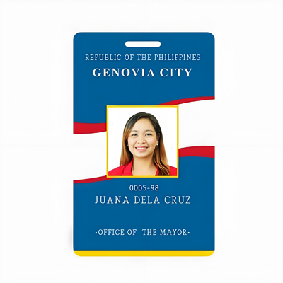 portrait id card