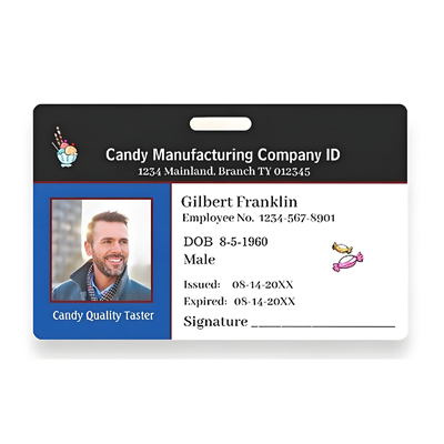 portrait id card